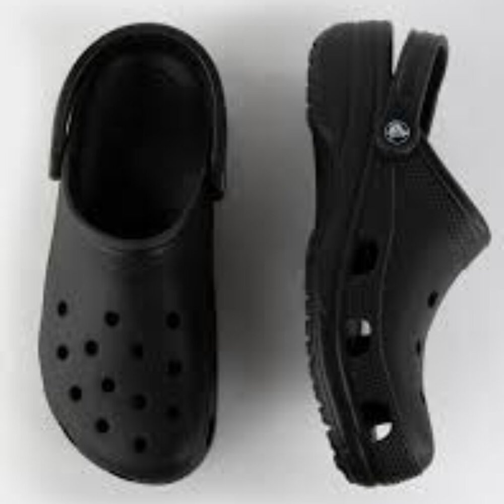 black crocs